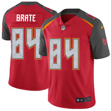Nike Buccaneers 84 Cameron Brate Red Team Color Mens Stitched Nfl Vapor Untouchable Limited Jersey