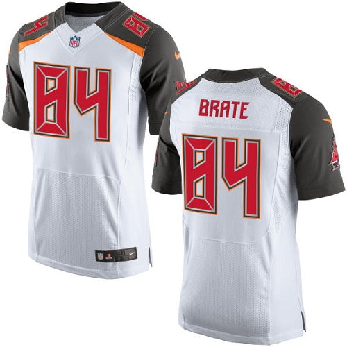 Nike Buccaneers 84 Cameron Brate White Mens Stitched Nfl New Elite Jersey