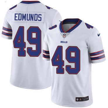 Nike Buffalo Bills 49 Tremaine Edmunds White Mens Stitched Nfl Vapor Untouchable Limited Jersey