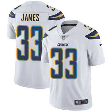 Nike Chargers 33 Derwin James White Mens Stitched Nfl Vapor Untouchable Limited Jersey