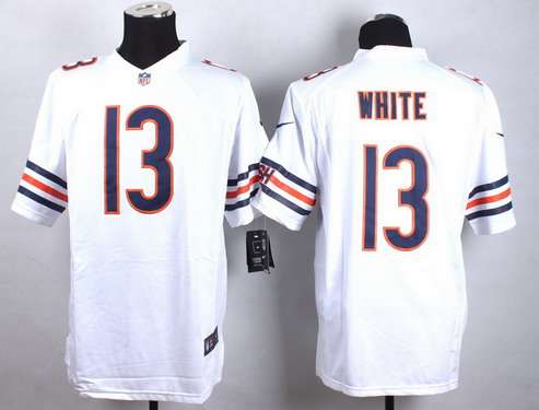 Nike Chicago Bears 13 Kevin White 2015 Nfl Draft 7th Overall Pick White Limited Jersey