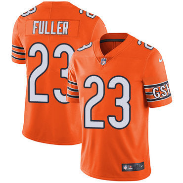 Nike Chicago Bears 23 Kyle Fuller Orange Mens Stitched Nfl Limited Rush Jersey