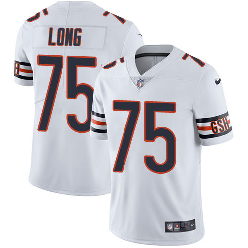 Nike Chicago Bears 75 Kyle Long White Mens Stitched Nfl Vapor Untouchable Limited Jersey