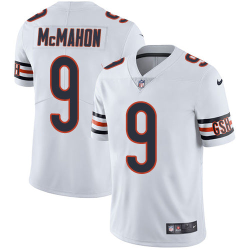 Nike Chicago Bears 9 Jim Mcmahon White Mens Stitched Nfl Vapor Untouchable Limited Jersey