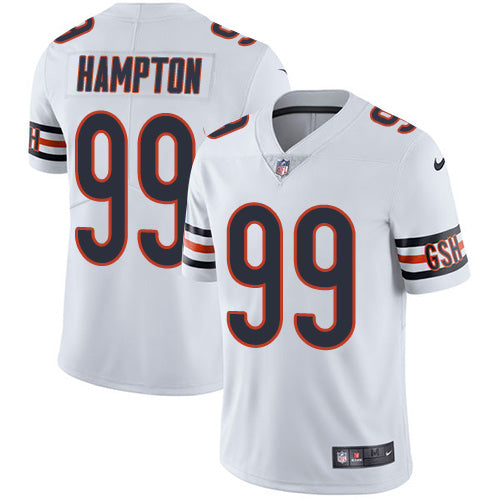 Nike Chicago Bears 99 Dan Hampton White Mens Stitched Nfl Vapor Untouchable Limited Jersey
