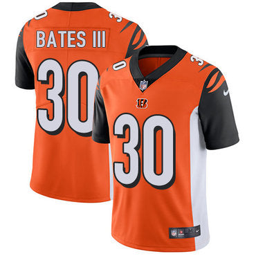 Nike Cincinnati Bengals 30 Jessie Bates Iii Orange Alternate Mens Stitched Nfl Vapor Untouchable Limited Jersey