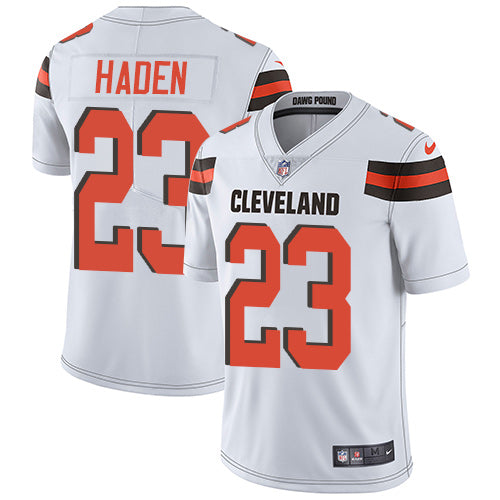 Nike Cleveland Browns 23 Joe Haden White Mens Stitched Nfl Vapor Untouchable Limited Jersey