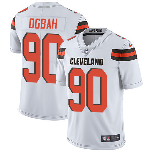 Nike Cleveland Browns 90 Emmanuel Ogbah White Mens Stitched Nfl Vapor Untouchable Limited Jersey