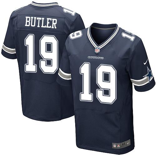 Nike Cowboys 19 Brice Butler Navy Blue Team Color Mens Stitched Nfl Elite Jersey