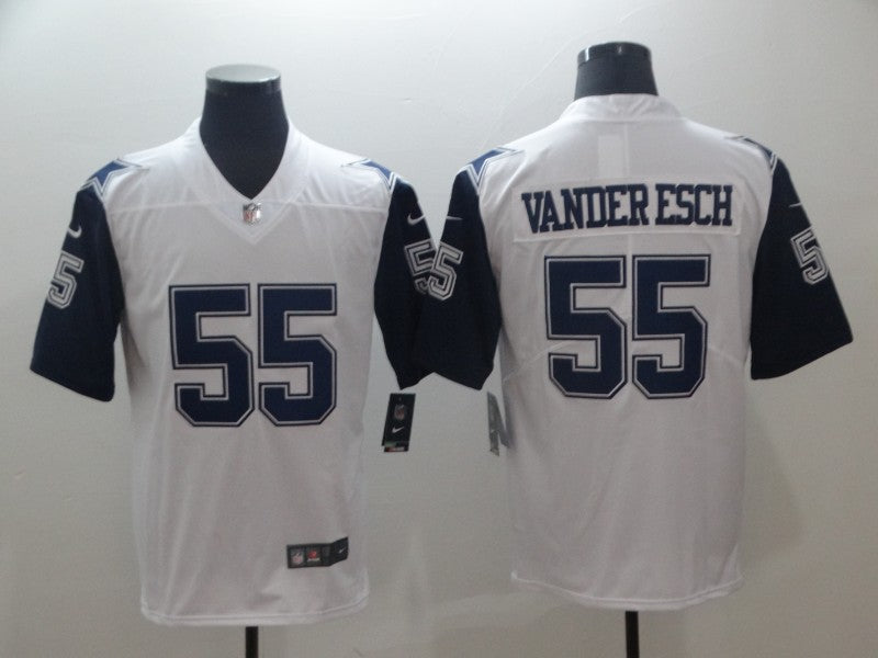 Nike Cowboys 55 Rolando Vandereschwhite Mens Stitched Nfl Limited Rush Jersey