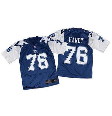 Nike Cowboys 76 Greg Hardy Navy Bluewhite Throwback Mens Stitched Nfl Elite Jersey