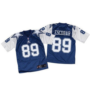 Nike Cowboys 89 Gavin Escobar Navy Bluewhite Throwback Mens Stitched Nfl Elite Jersey