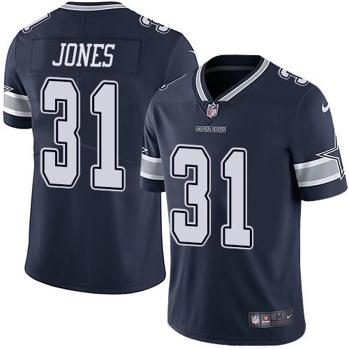 Nike Dallas Cowboys 31 Byron Jones Navy Blue Team Color Mens Stitched Nfl Vapor Untouchable Limited Jersey