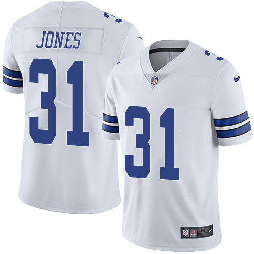 Nike Dallas Cowboys 31 Byron Jones White Mens Stitched Nfl Vapor Untouchable Limited Jersey