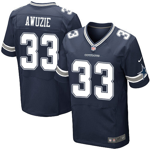 Nike Dallas Cowboys 33 Chidobe Awuzie Navy Blue Team Color Mens Stitched Nfl Elite Jersey