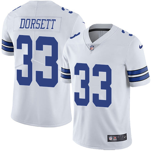 Nike Dallas Cowboys 33 Tony Dorsett White Mens Stitched Nfl Vapor Untouchable Limited Jersey