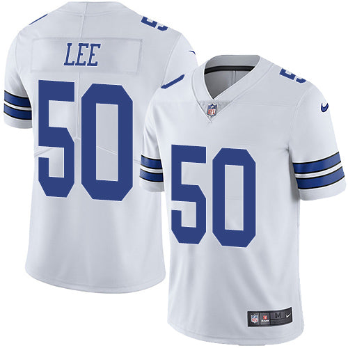 Nike Dallas Cowboys 50 Sean Lee White Mens Stitched Nfl Vapor Untouchable Limited Jersey