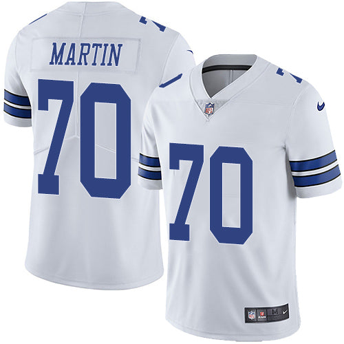 Nike Dallas Cowboys 70 Zack Martin White Mens Stitched Nfl Vapor Untouchable Limited Jersey