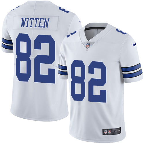 Nike Dallas Cowboys 82 Jason Witten White Mens Stitched Nfl Vapor Untouchable Limited Jersey