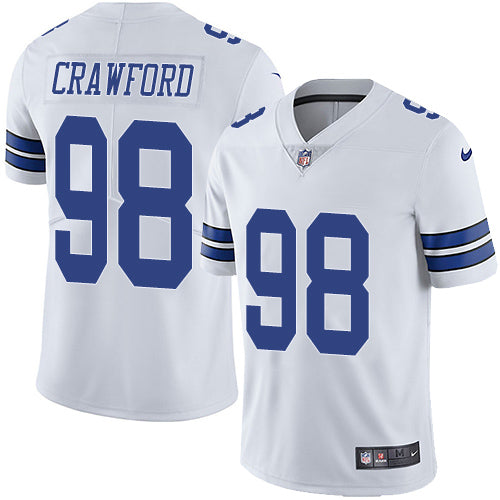 Nike Dallas Cowboys 98 Tyrone Crawford White Mens Stitched Nfl Vapor Untouchable Limited Jersey
