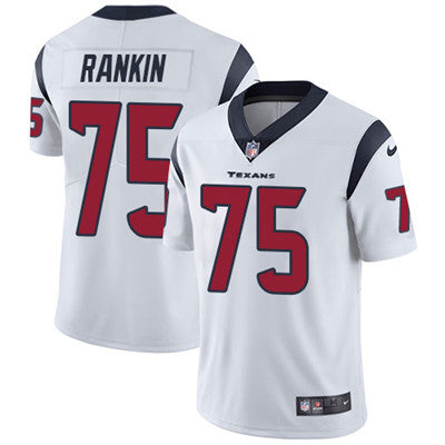 Nike Houston Texans 75 Martinas Rankin White Mens Stitched Nfl Vapor Untouchable Limited Jersey