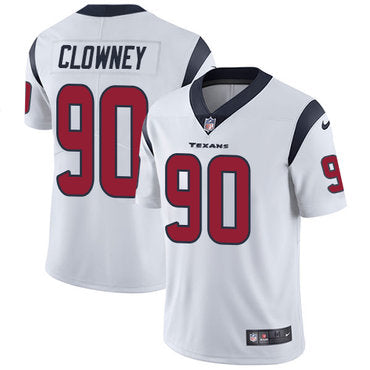 Nike Houston Texans 90 Jadeveon Clowney White Mens Stitched Nfl Vapor Untouchable Limited Jersey