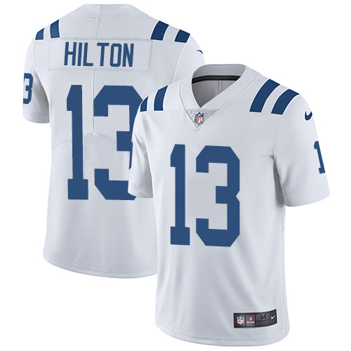 Nike Indianapolis Colts 13 Ty Hilton White Mens Stitched Nfl Vapor Untouchable Limited Jersey
