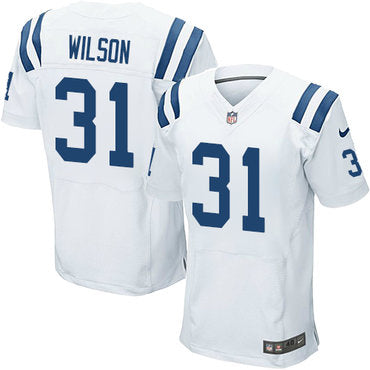 Nike Indianapolis Colts 31 Quincy Wilson White Mens Stitched Nfl Elite Jersey