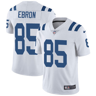 Nike Indianapolis Colts 85 Eric Ebron White Mens Stitched Nfl Vapor Untouchable Limited Jersey