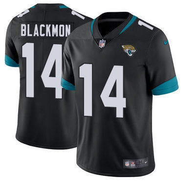 Nike Jacksonville Jaguars 14 Justin Blackmon Black Alternate Mens Stitched Nfl Vapor Untouchable Limited Jersey