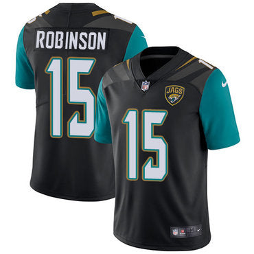 Nike Jacksonville Jaguars 15 Allen Robinson Black Alternate Mens Stitched Nfl Vapor Untouchable Limited Jersey