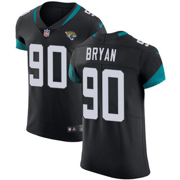 Nike Jacksonville Jaguars 90 Taven Bryan Black Alternate Mens Stitched Nfl Vapor Untouchable Elite Jersey