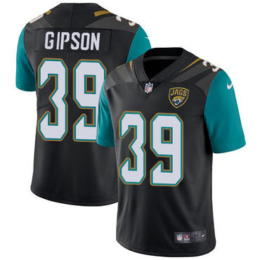 Nike Jaguars 39 Tashaun Gipson Black Alternate Mens Stitched Nfl Vapor Untouchable Limited Jersey