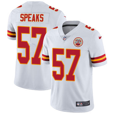 Nike Kansas City Chiefs 57 Breeland Speaks White Mens Stitched Nfl Vapor Untouchable Limited Jersey