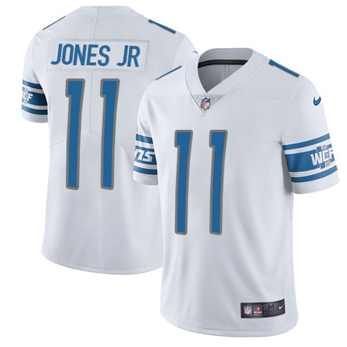 Nike Lions 11 Marvin Jones Jr White Mens Stitched Nfl Limited Jersey