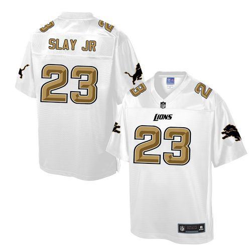 Nike Lions 23 Darius Slay Jr White Mens Nfl Pro Line Fashion Game Jersey