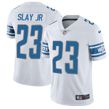 Nike Lions 23 Darius Slay Jr White Mens Stitched Nfl Limited Jersey