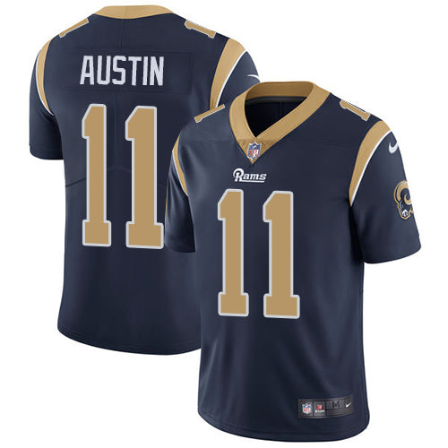 Nike Los Angeles Rams 11 Tavon Austin Navy Blue Team Color Mens Stitched Nfl Vapor Untouchable Limited Jersey