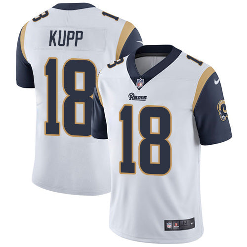 Nike Los Angeles Rams 18 Cooper Kupp White Mens Stitched Nfl Vapor Untouchable Limited Jersey