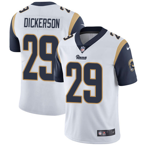Nike Los Angeles Rams 29 Eric Dickerson White Mens Stitched Nfl Vapor Untouchable Limited Jersey