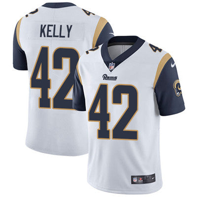 Nike Los Angeles Rams 42 John Kelly White Mens Stitched Nfl Vapor Untouchable Limited Jersey