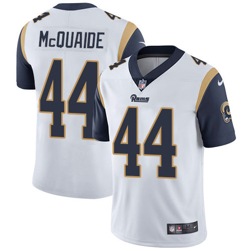 Nike Los Angeles Rams 44 Jacob Mcquaide White Mens Stitched Nfl Vapor Untouchable Limited Jersey