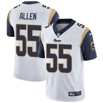 Nike Los Angeles Rams 55 Brian Allen White Mens Stitched Nfl Vapor Untouchable Limited Jersey