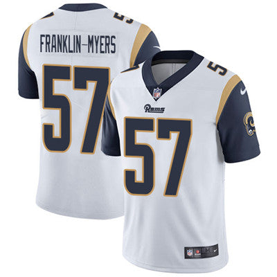 Nike Los Angeles Rams 57 John Franklin myers White Mens Stitched Nfl Vapor Untouchable Limited Jersey