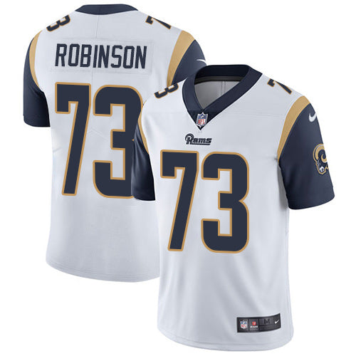 Nike Los Angeles Rams 73 Greg Robinson White Mens Stitched Nfl Vapor Untouchable Limited Jersey