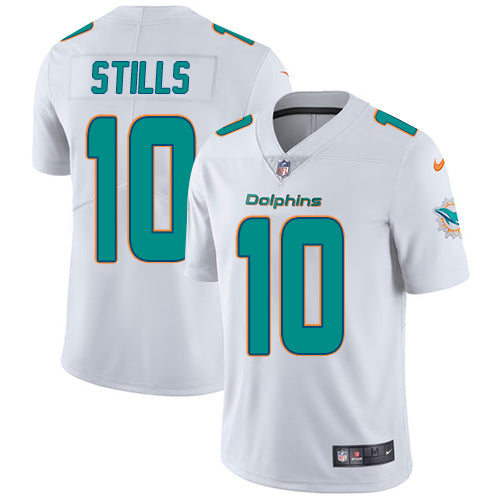 Nike Miami Dolphins 10 Kenny Stills White Mens Stitched Nfl Vapor Untouchable Limited Jersey