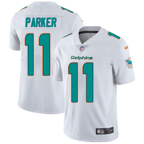 Nike Miami Dolphins 11 Devante Parker White Mens Stitched Nfl Vapor Untouchable Limited Jersey