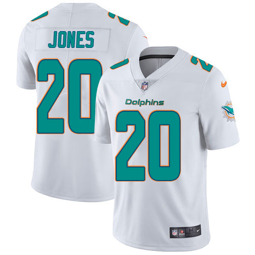 Nike Miami Dolphins 20 Reshad Jones White Mens Stitched Nfl Vapor Untouchable Limited Jersey