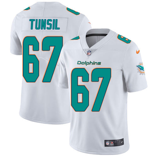 Nike Miami Dolphins 67 Laremy Tunsil White Mens Stitched Nfl Vapor Untouchable Limited Jersey