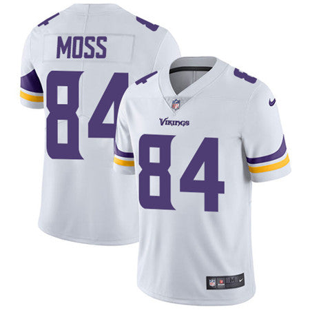 Nike Minnesota Vikings 84 Randy Moss White Mens Stitched Nfl Vapor Untouchable Limited Jersey